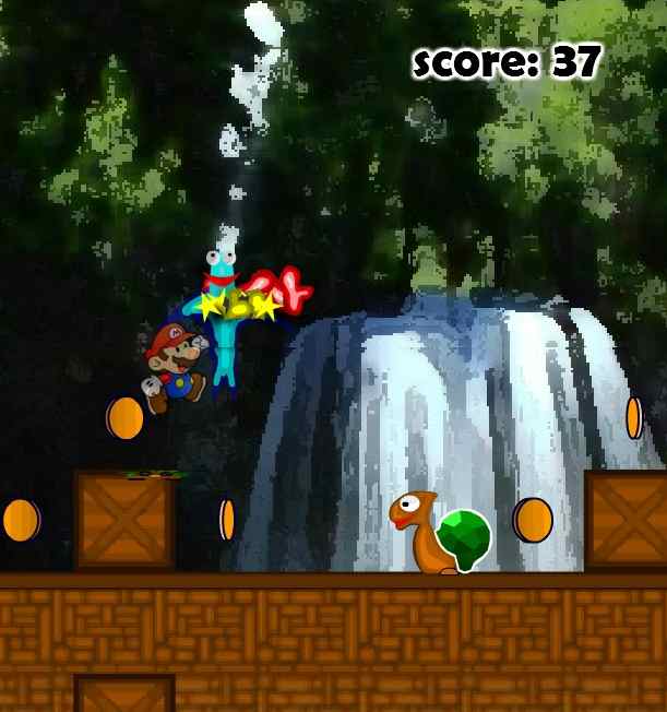 Марио и Sonic. Скриншот 2