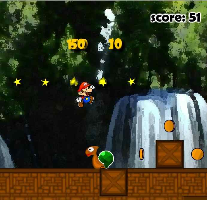 Марио и Sonic. Скриншот 1