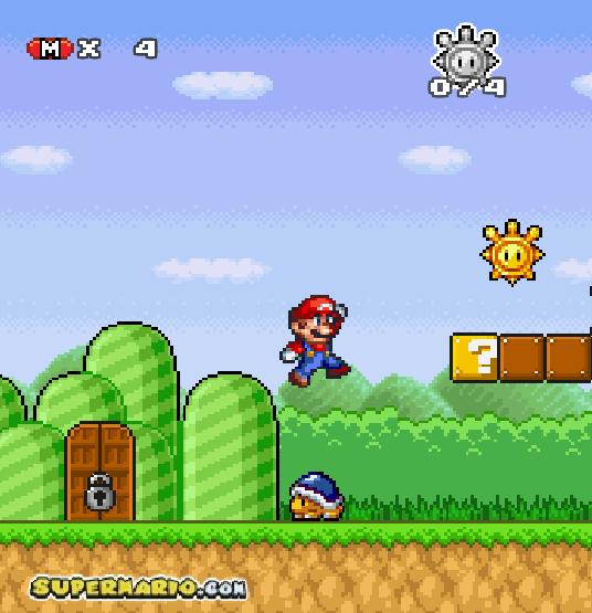 Супер Марио. Скриншот 1
