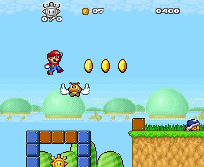 Супер Марио 2. Скриншот 2